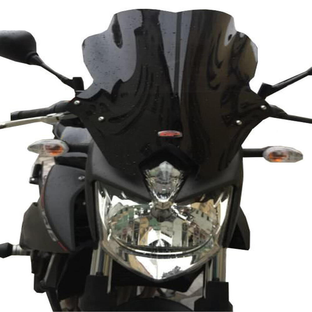 GP Kompozit Yamaha XJ6 2011-2016 Uyumlu Ön Cam Siyah - 2