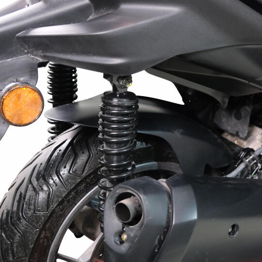 GP Kompozit Yamaha XMAX 125-250-300 2018-2022 Uyumlu Arka Çamurluk Siyah (1)