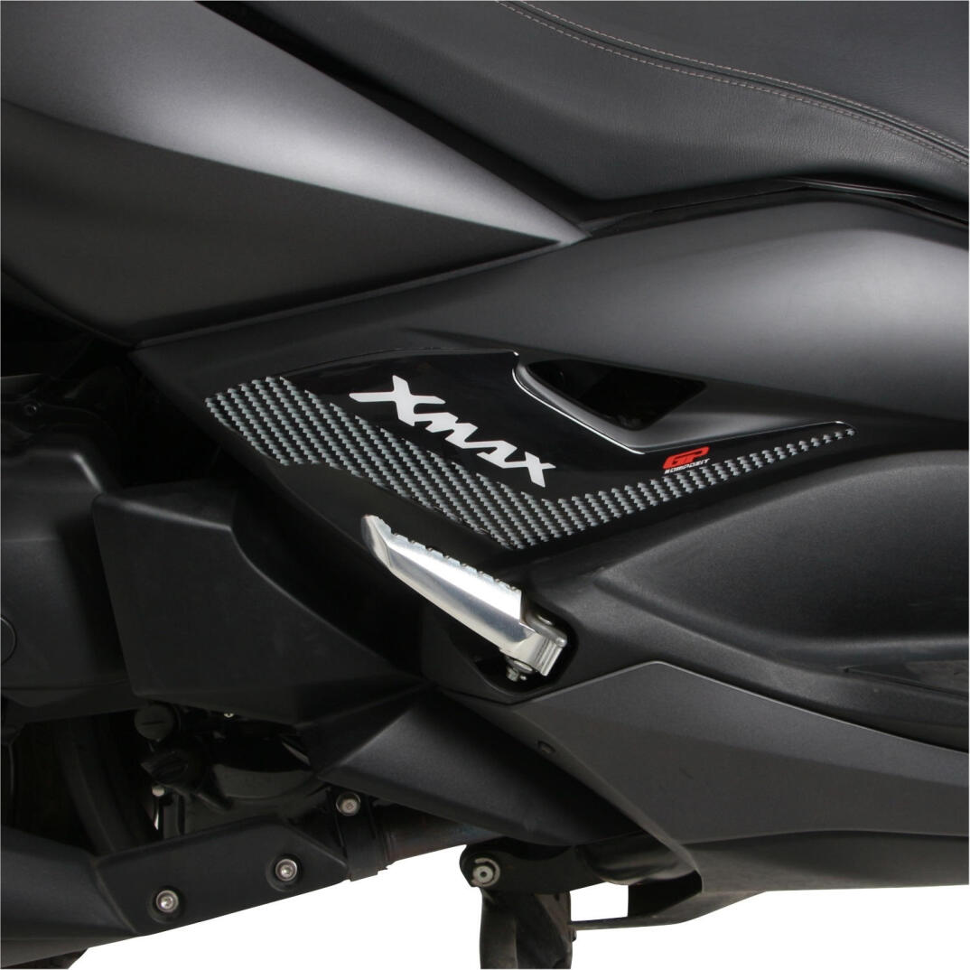 GP Kompozit Yamaha XMAX 2018-2022 Uyumlu Yan Pad Seti Siyah-Karbon - 2