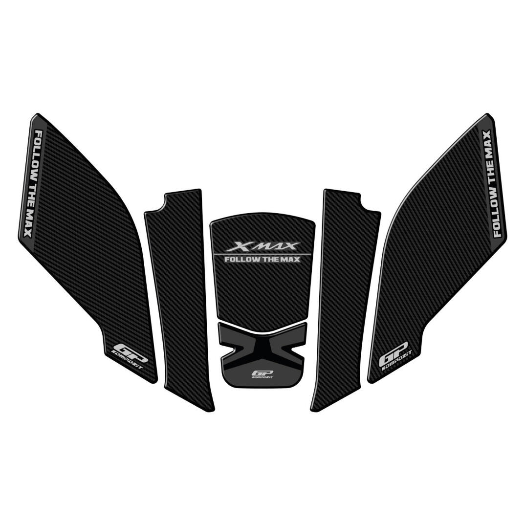 GP Kompozit Yamaha XMAX 2023-2026 Uyumlu Tank Pad Gri - 1