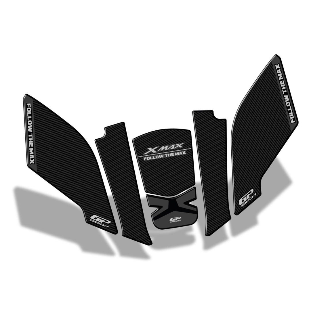 GP Kompozit Yamaha XMAX 2023-2026 Uyumlu Tank Pad Gri - 6