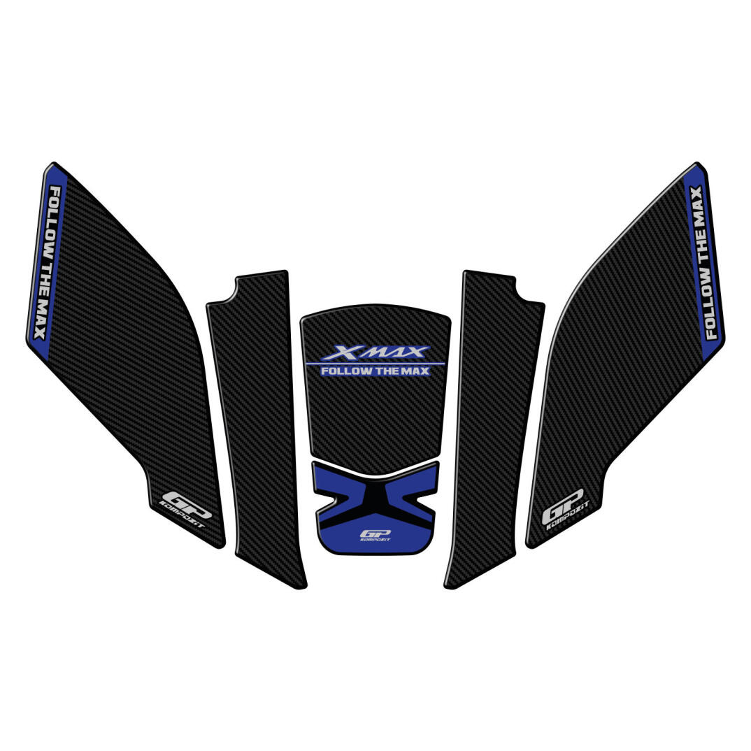 GP Kompozit Yamaha XMAX 2023-2026 Uyumlu Tank Pad Mavi - 1