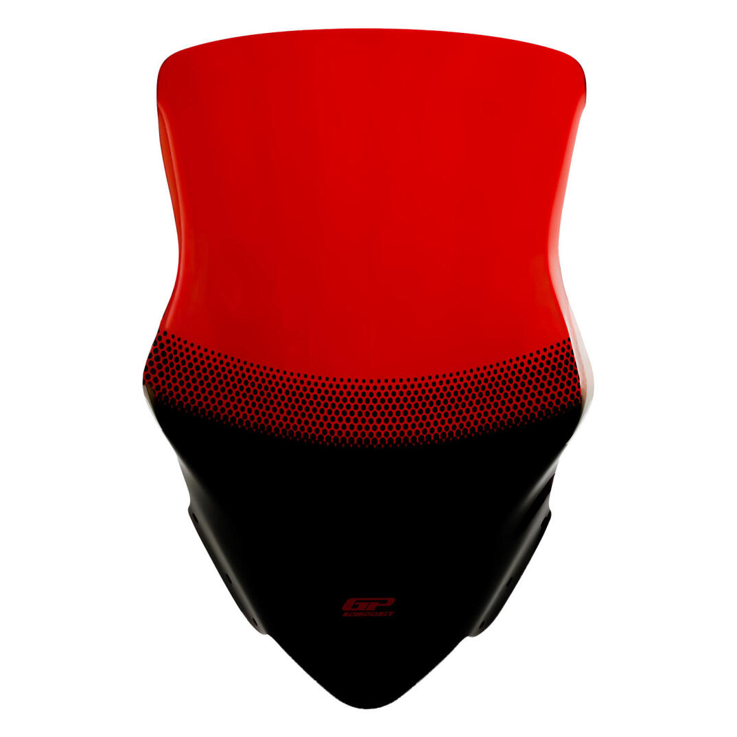 GP Kompozit Yamaha XMAX 250 2011-2013 Uyumlu Baskılı Ön Cam Kırmızı - 1