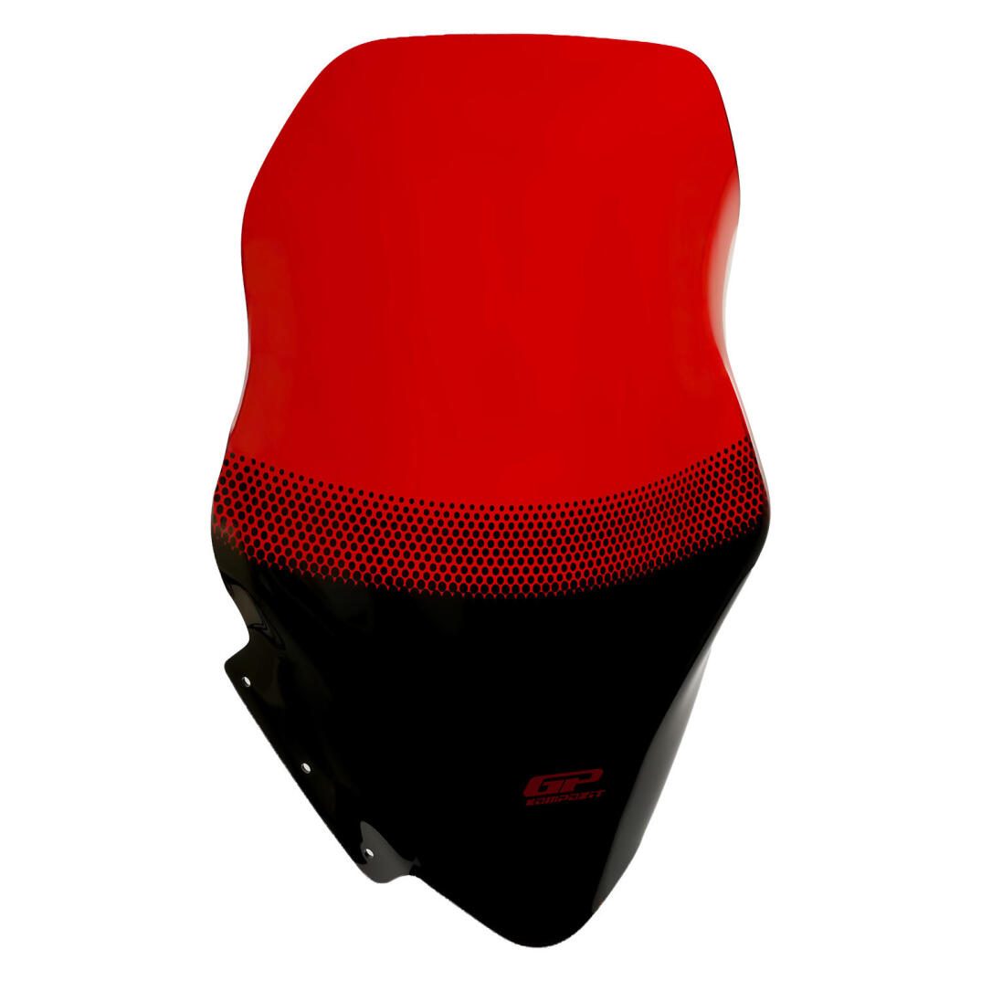 GP Kompozit Yamaha XMAX 250 / 400 2014-2017 Uyumlu Baskılı Ön Cam Kırmızı - 3