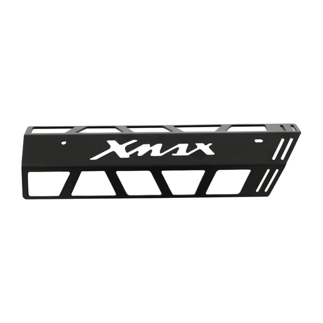 GP Kompozit Yamaha XMAX 250 2011-2017 Uyumlu Egzoz Koruma Kapağı Siyah - 1