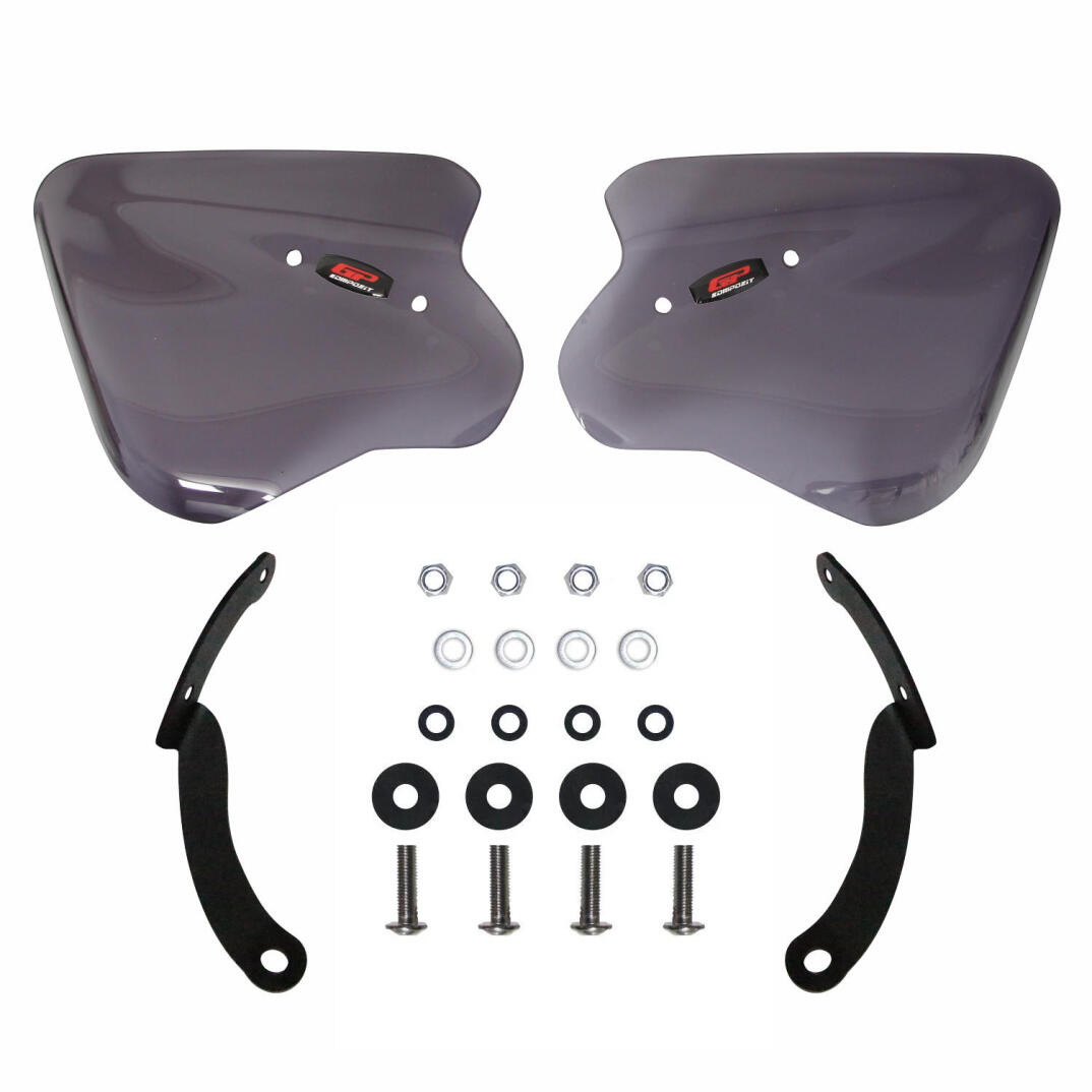 GP Kompozit Yamaha XMAX 250 2011-2022 Uyumlu Elcik Koruma Füme - 7