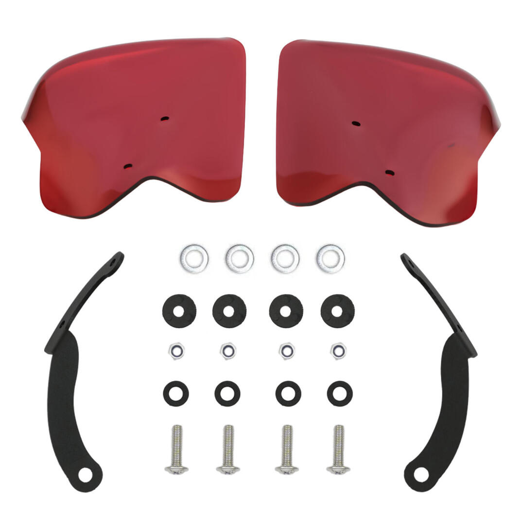 GP Kompozit Yamaha XMAX 250 2011-2022 Uyumlu Elcik Koruma Kırmızı - 3