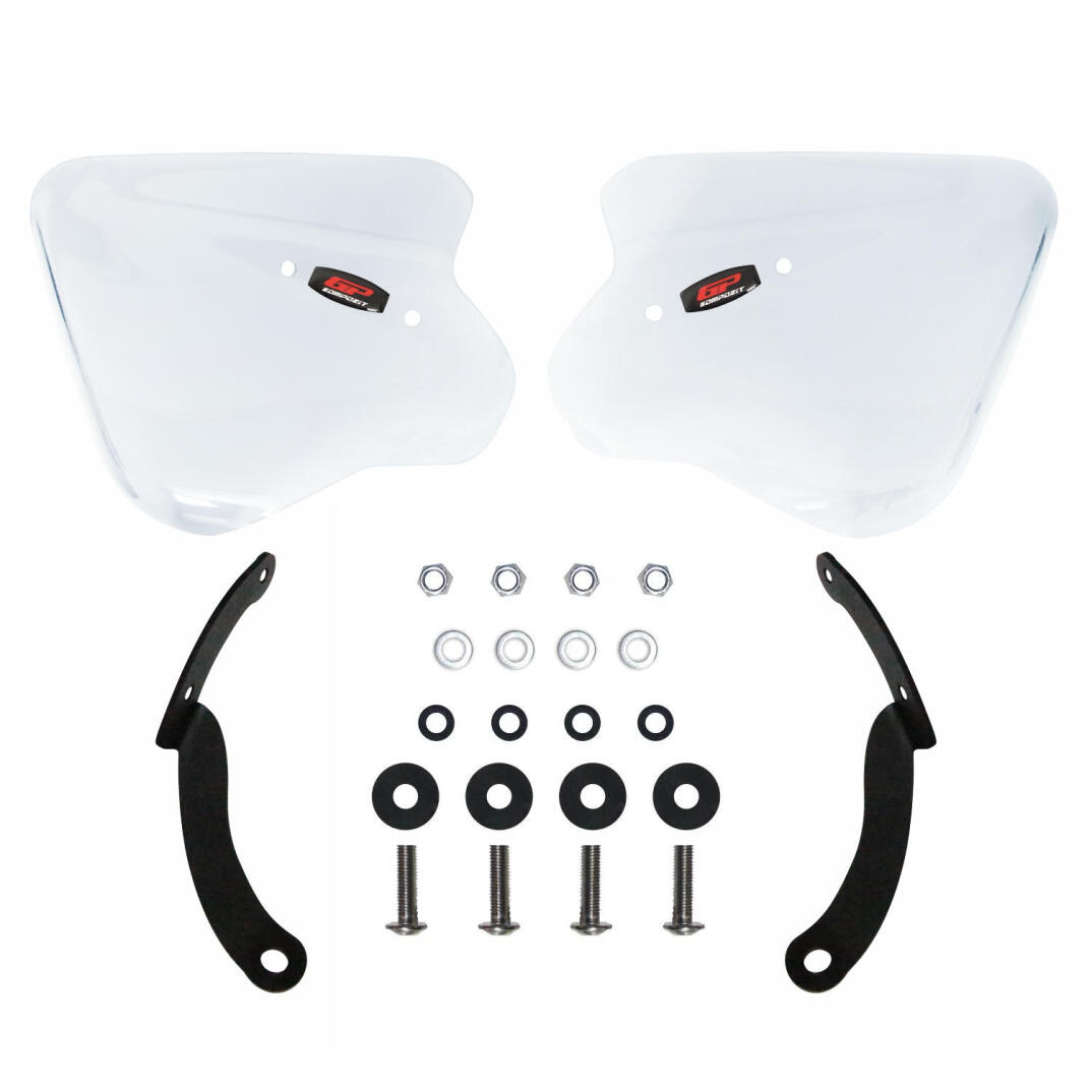 GP Kompozit Yamaha XMAX 250 2011-2022 Uyumlu Elcik Koruma Şeffaf - 7