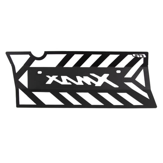 GP Kompozit Yamaha XMAX 250 2018-2024 Uyumlu Egzoz Koruma Kapağı Siyah - 5