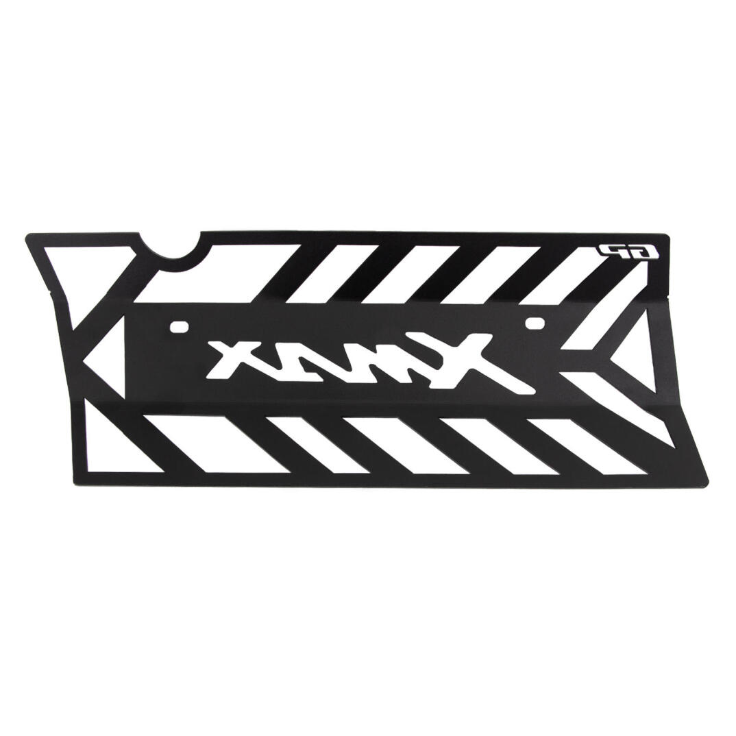 GP Kompozit Yamaha XMAX 250 2018-2024 Uyumlu Egzoz Koruma Kapağı Siyah - 5