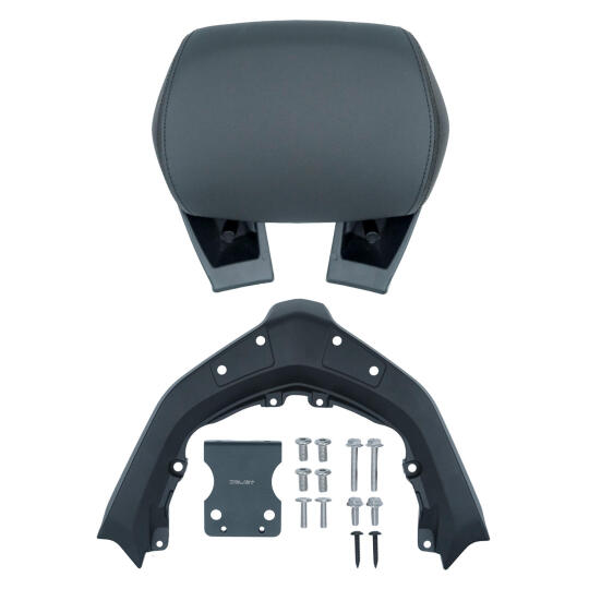 GP Kompozit Yamaha XMAX 250 2024-2025 Uyumlu Dikişli Sissy Bar Siyah - 4
