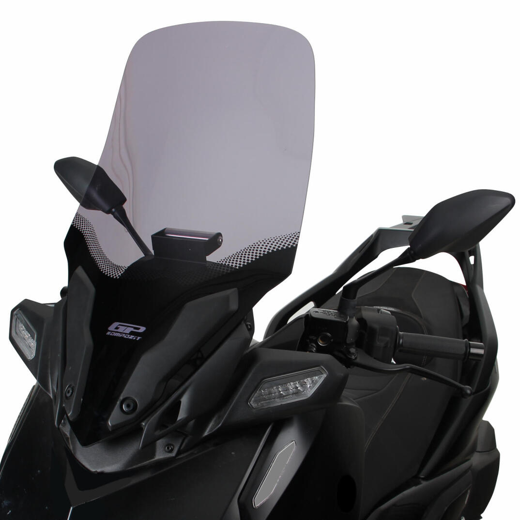 GP Kompozit Yamaha XMAX 250 2024-2026 Uyumlu Ön Cam Şeffaf - 3
