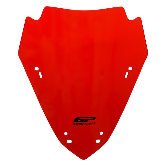 GP Kompozit Yamaha XMAX 250 2024-2026 Uyumlu Spor Ön Cam Kırmızı - 1