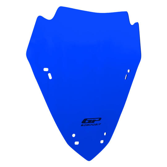 GP Kompozit Yamaha XMAX 250 2024-2026 Uyumlu Spor Ön Cam Mavi - 3