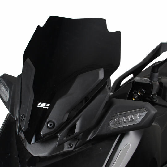 GP Kompozit Yamaha XMAX 250 2024-2026 Uyumlu Spor Ön Cam Siyah - 3