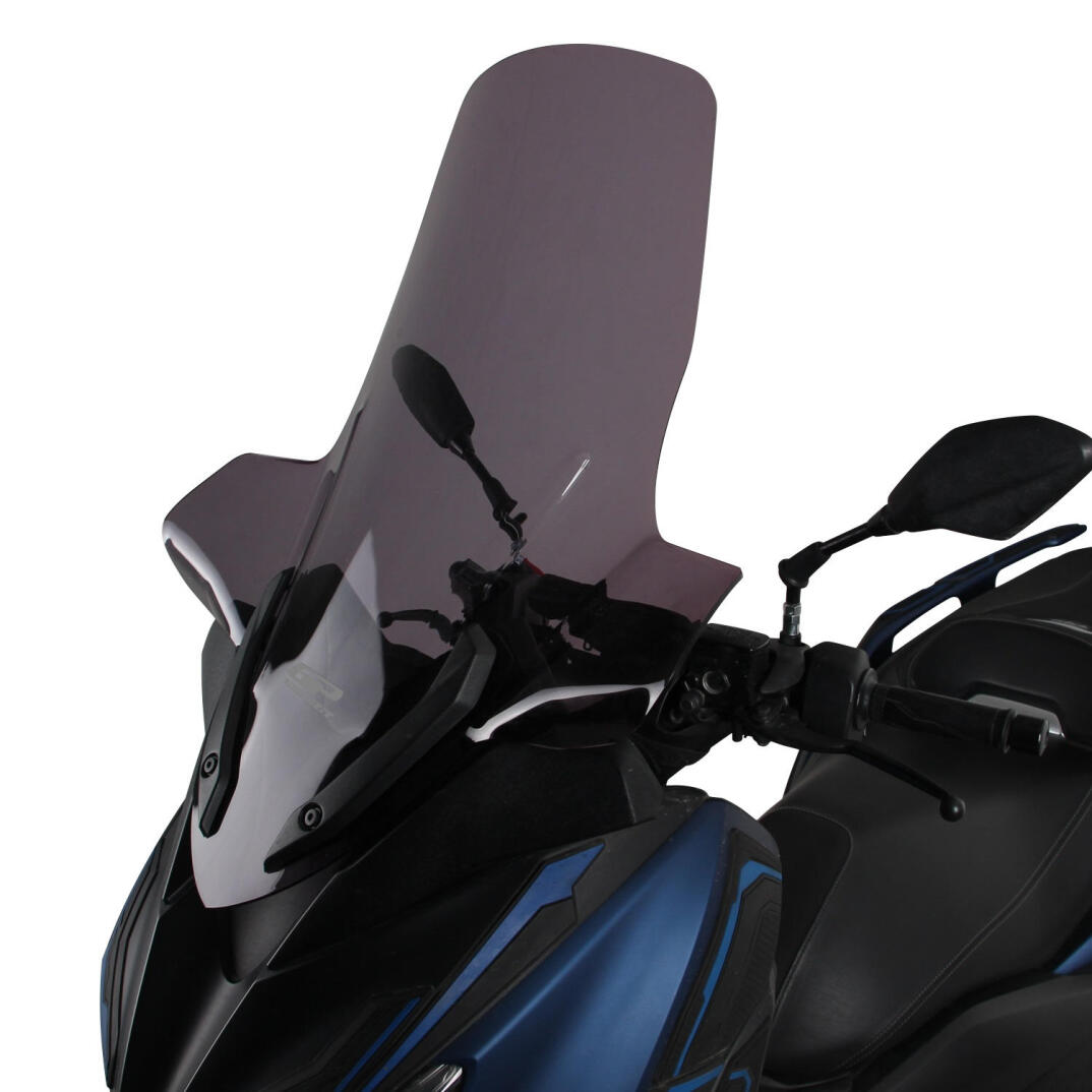 GP Kompozit Yamaha XMAX 250 / 300 / 400 2018-2023 Uyumlu Elcikli Ön Cam Şeffaf - 4