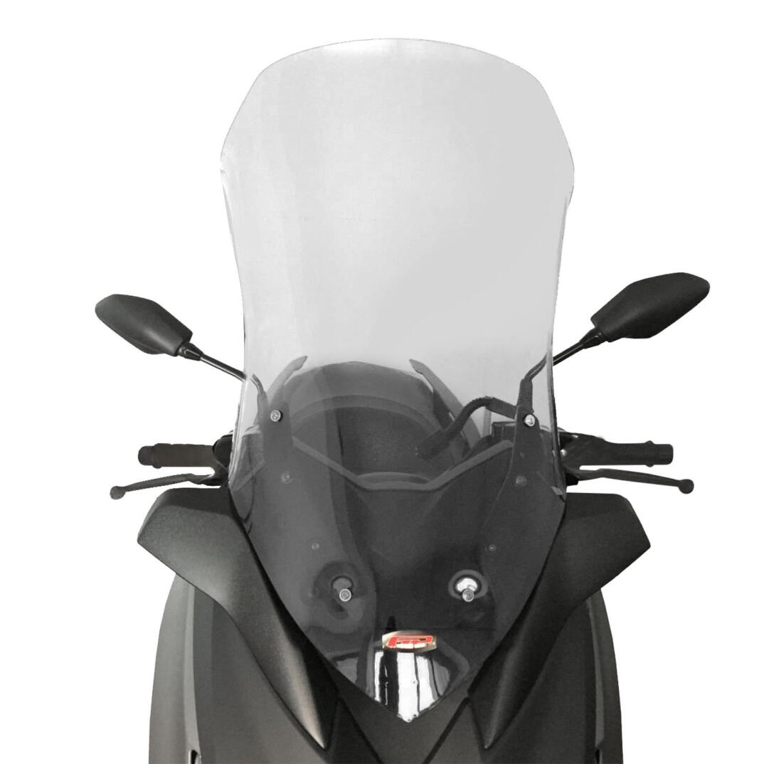 GP Kompozit Yamaha XMAX 250 / 300 / 400 2018-2023 Uyumlu Ön Tur Camı Şeffaf - 2
