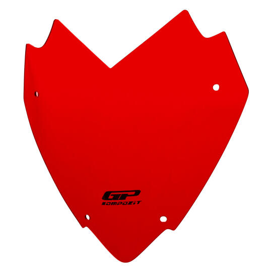 GP Kompozit Yamaha XMAX 250 / 300 / 400 2018-2023 Uyumlu Spor Ön Cam Kırmızı - 2
