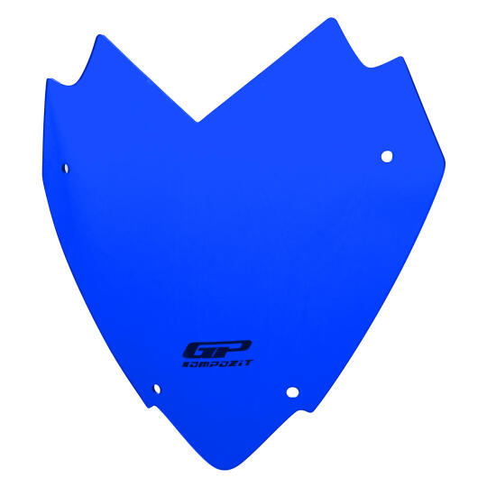 GP Kompozit Yamaha XMAX 250 / 300 / 400 2018-2023 Uyumlu Spor Ön Cam Mavi (1)
