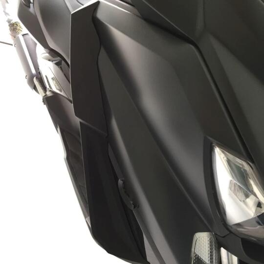 GP Kompozit Yamaha XMAX 250 / 400 2014-2017 Uyumlu Bacak ve Grenaj Koruma Seti Siyah - 11