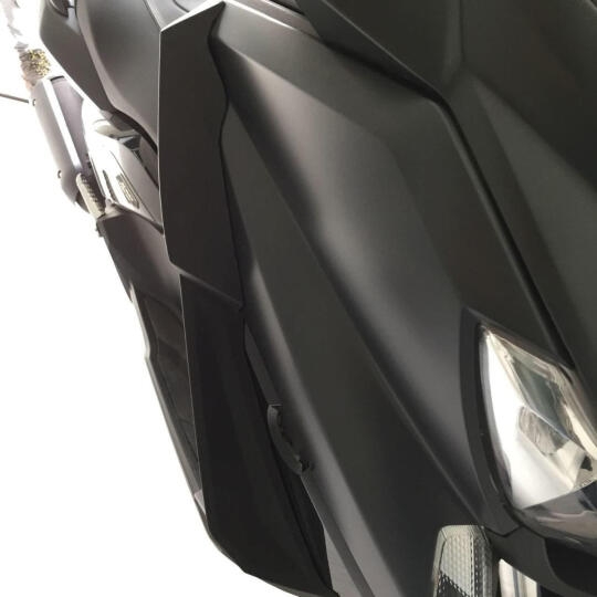 GP Kompozit Yamaha XMAX 250 / 400 2014-2017 Uyumlu Bacak ve Grenaj Koruma Seti Siyah - 4