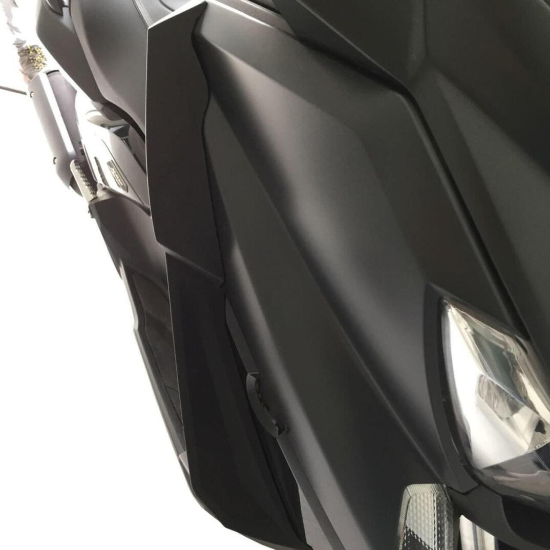 GP Kompozit Yamaha XMAX 250 / 400 2014-2017 Uyumlu Bacak ve Grenaj Koruma Seti Siyah - 4