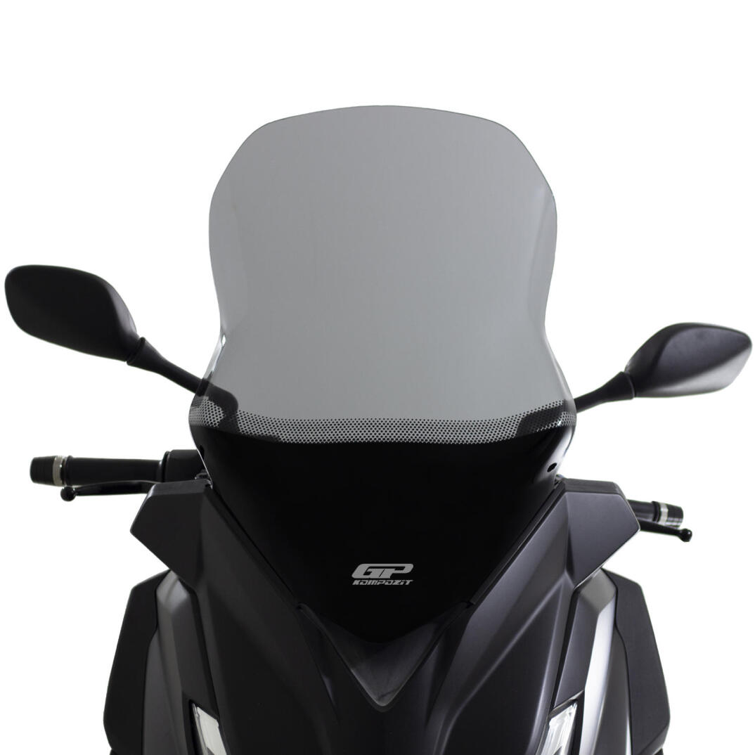 GP Kompozit Yamaha XMAX 250 / 400 2014-2017 Uyumlu Baskılı Ön Tur Camı Füme - 2
