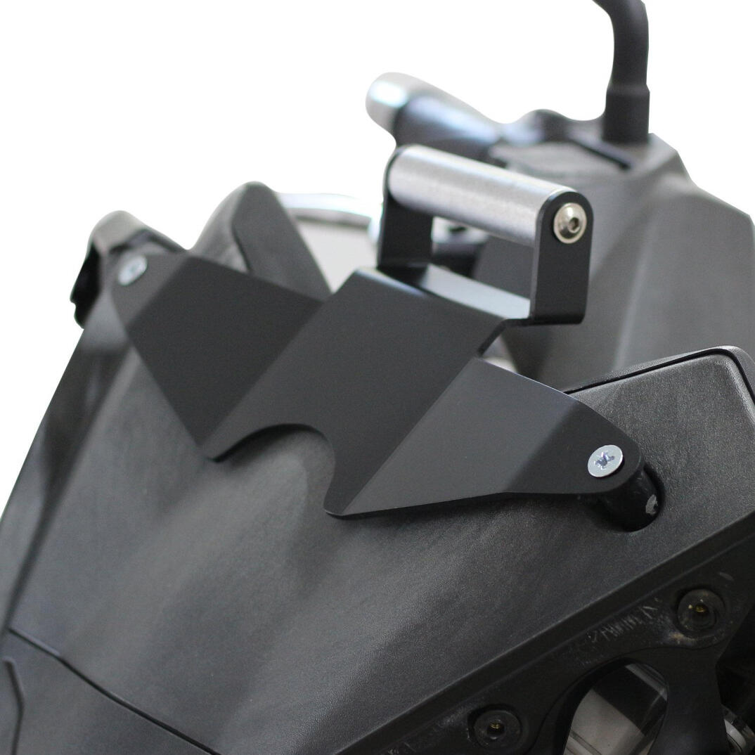 GP Kompozit Yamaha XMAX 250 / 400 2014-2017 Uyumlu Telefon / Navigasyon Tutucu Gri - 2