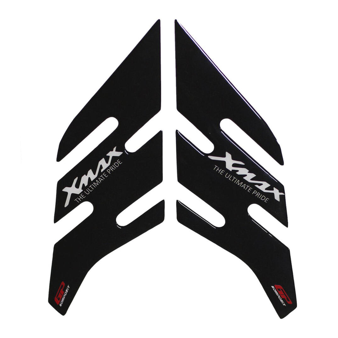GP Kompozit Yamaha XMAX 250 / 400 2014-2017 Uyumlu Yan Pad Seti Siyah - 1