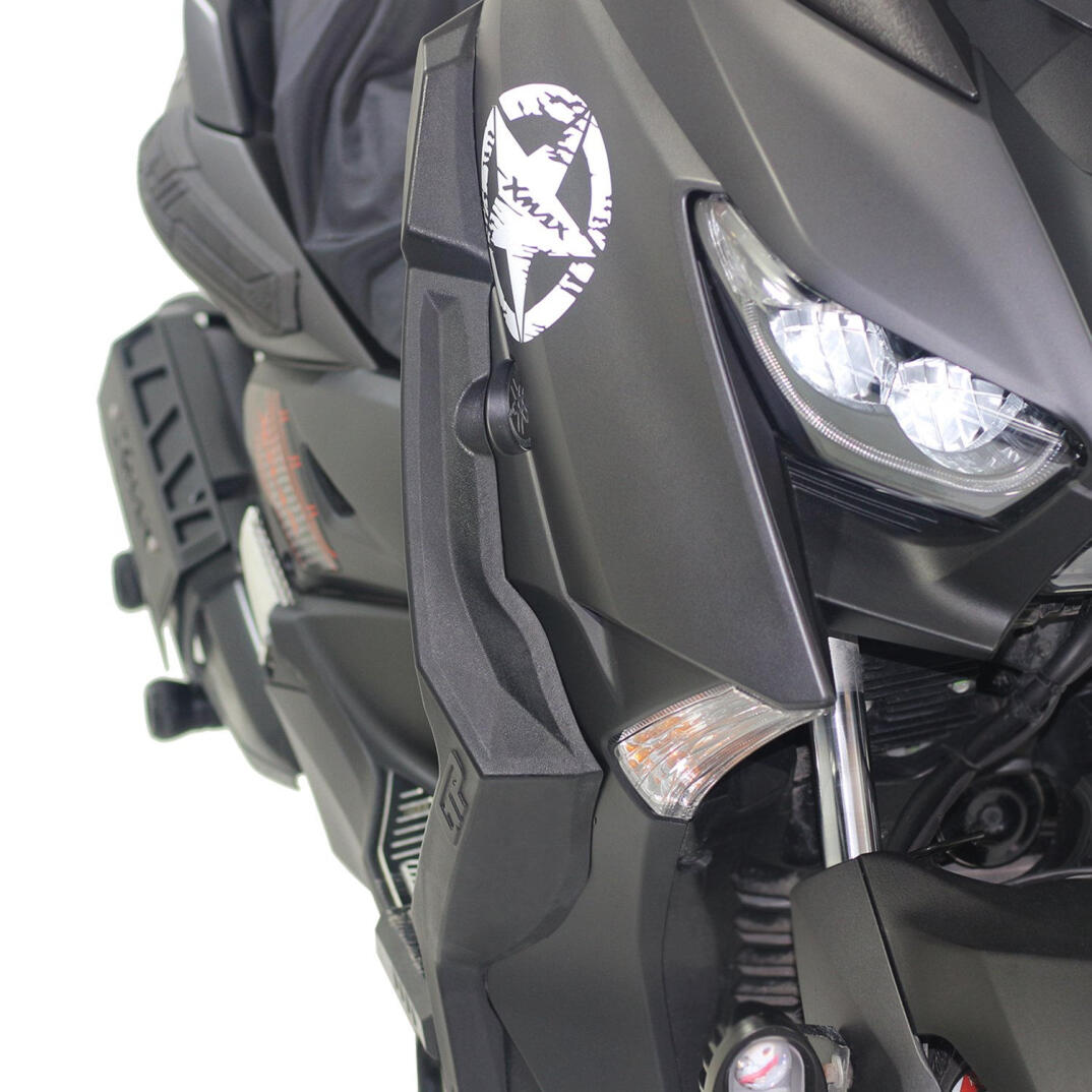 GP Kompozit Yamaha XMAX 250-400 2018-2022 Uyumlu Bacak Koruma Siyah - 4