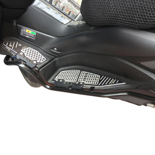 GP Kompozit Yamaha XMAX 250-400 2018-2022 Uyumlu Koruma Demiri Siyah - 4