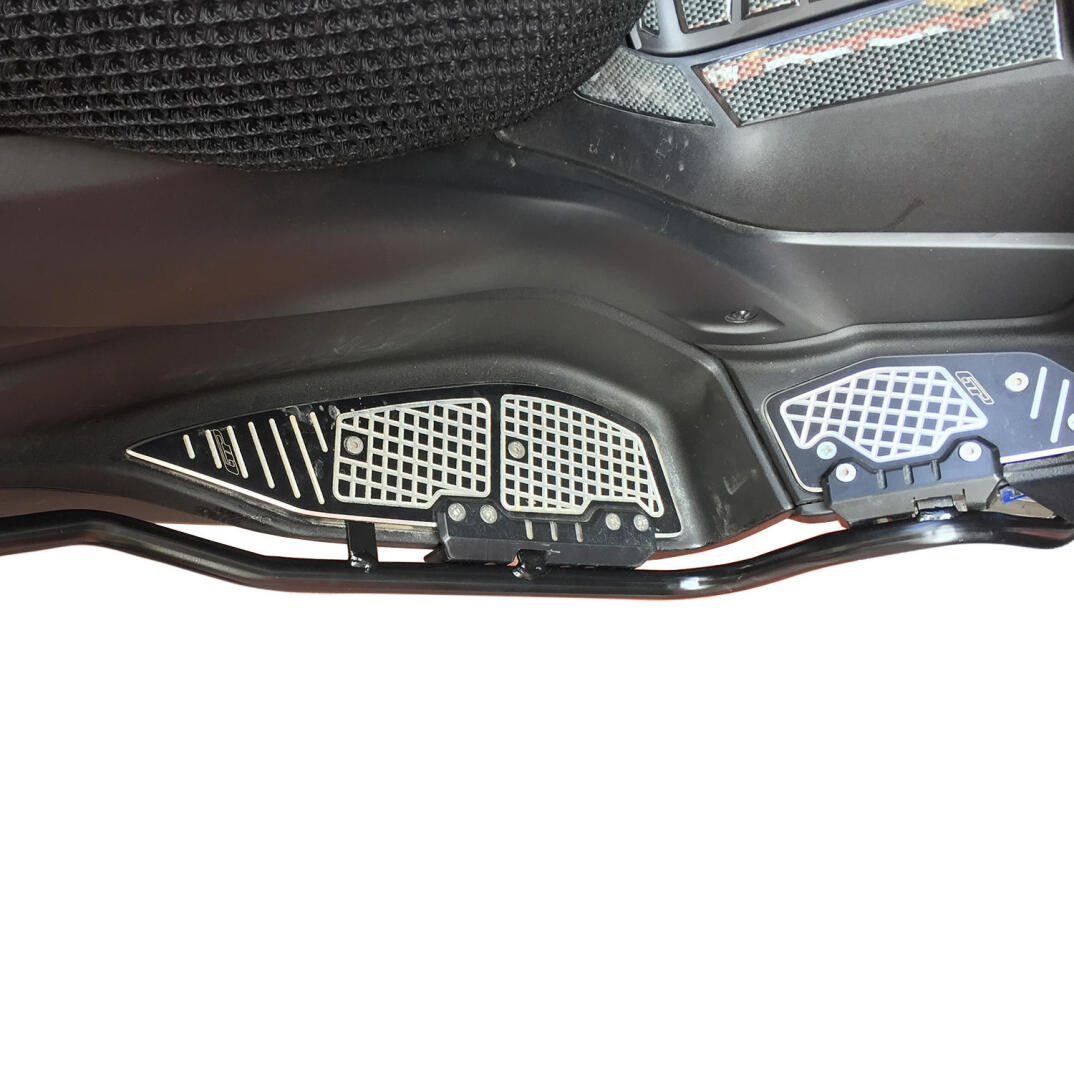 GP Kompozit Yamaha XMAX 250-400 2018-2022 Uyumlu Koruma Demiri Siyah - 6