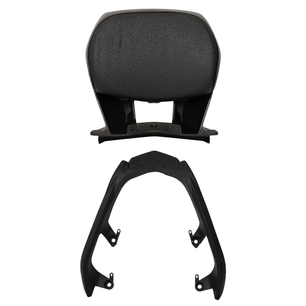 GP Kompozit Yamaha XMAX 250-400 2018-2026 Uyumlu Dikişli Sissy Bar Siyah - 1