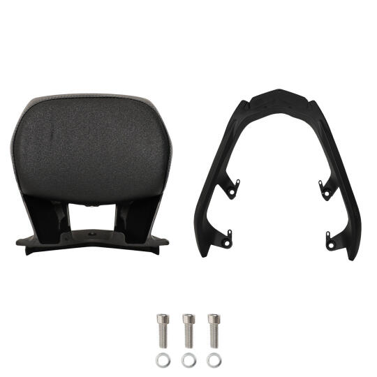 GP Kompozit Yamaha XMAX 250-400 2018-2026 Uyumlu Dikişli Sissy Bar Siyah - 7