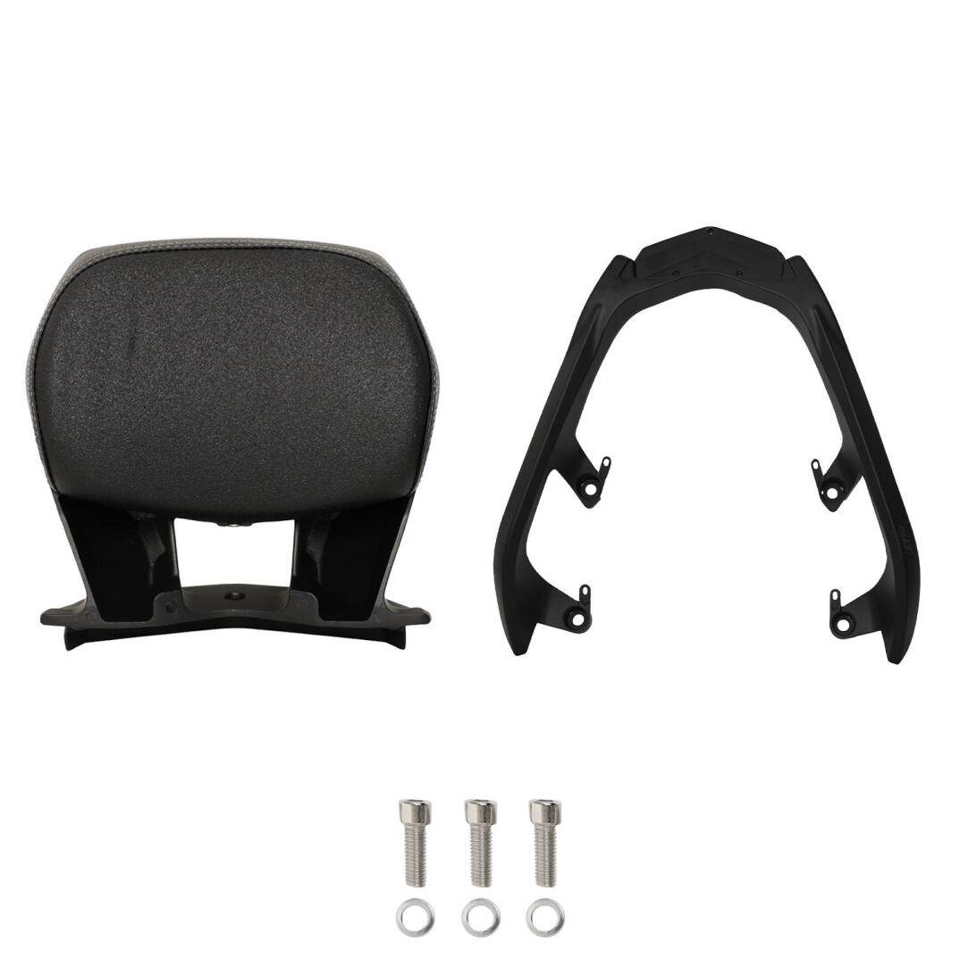 GP Kompozit Yamaha XMAX 250-400 2018-2026 Uyumlu Dikişli Sissy Bar Siyah - 7
