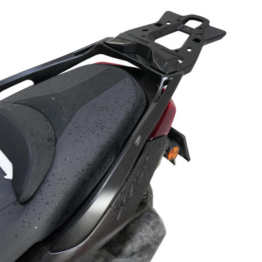 GP Kompozit Yamaha XMAX 250-400 2018-2026 Uyumlu Modüler Motosiklet Arka Çanta Demiri Siyah - 4