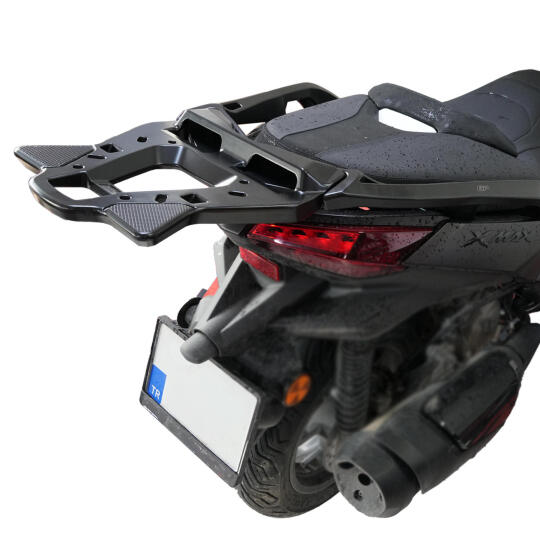 GP Kompozit Yamaha XMAX 250-400 2018-2026 Uyumlu Modüler Motosiklet Arka Çanta Demiri Siyah - 5