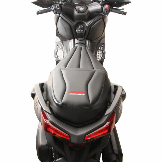 GP Kompozit Yamaha XMAX 250-400 2018-2026 Uyumlu Motosiklet Konfor Sele Kılıfı Siyah (1)