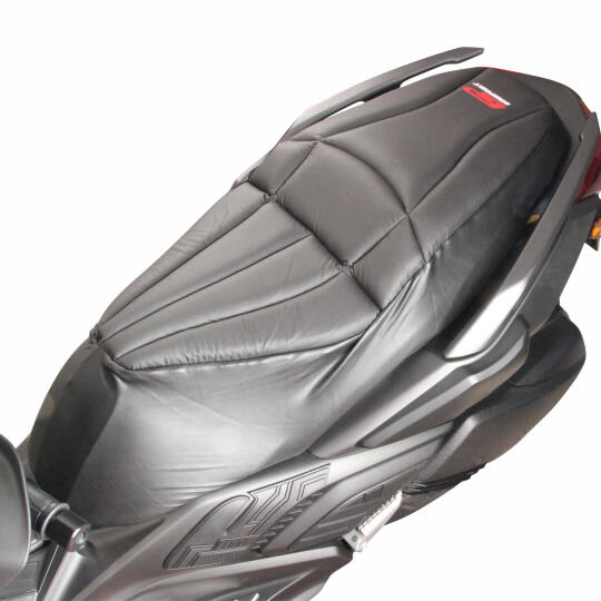 GP Kompozit Yamaha XMAX 250-400 2018-2026 Uyumlu Motosiklet Konfor Sele Kılıfı Siyah - 3