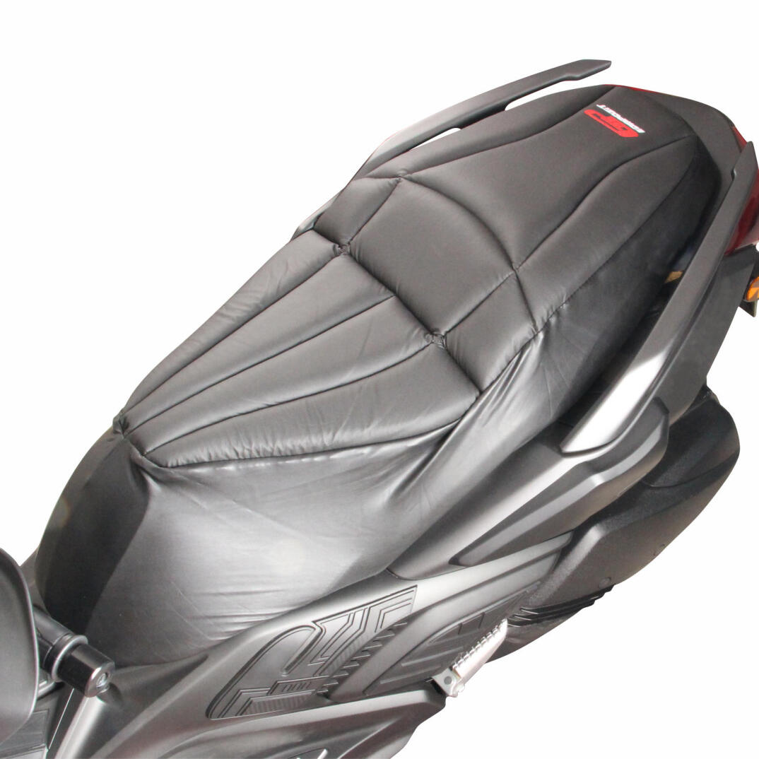 GP Kompozit Yamaha XMAX 250-400 2018-2026 Uyumlu Motosiklet Konfor Sele Kılıfı Siyah - 3