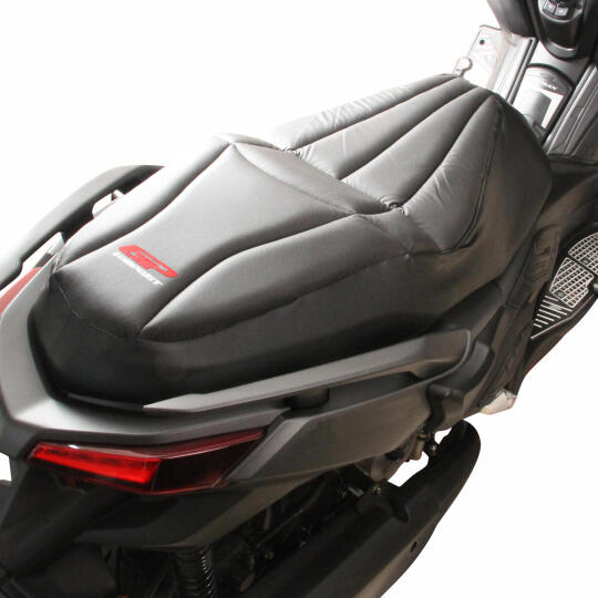 GP Kompozit Yamaha XMAX 250-400 2018-2026 Uyumlu Motosiklet Konfor Sele Kılıfı Siyah - 4