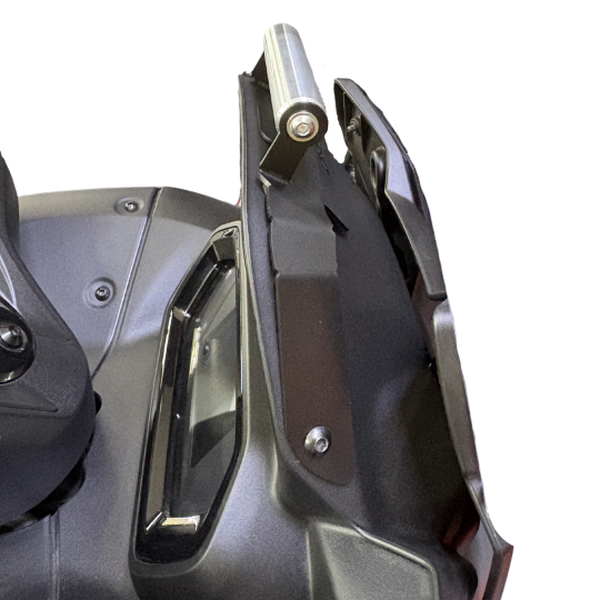GP Kompozit Yamaha XMAX 250-400 2023-2026 Uyumlu Telefon / Navigasyon Tutucu Siyah - 6