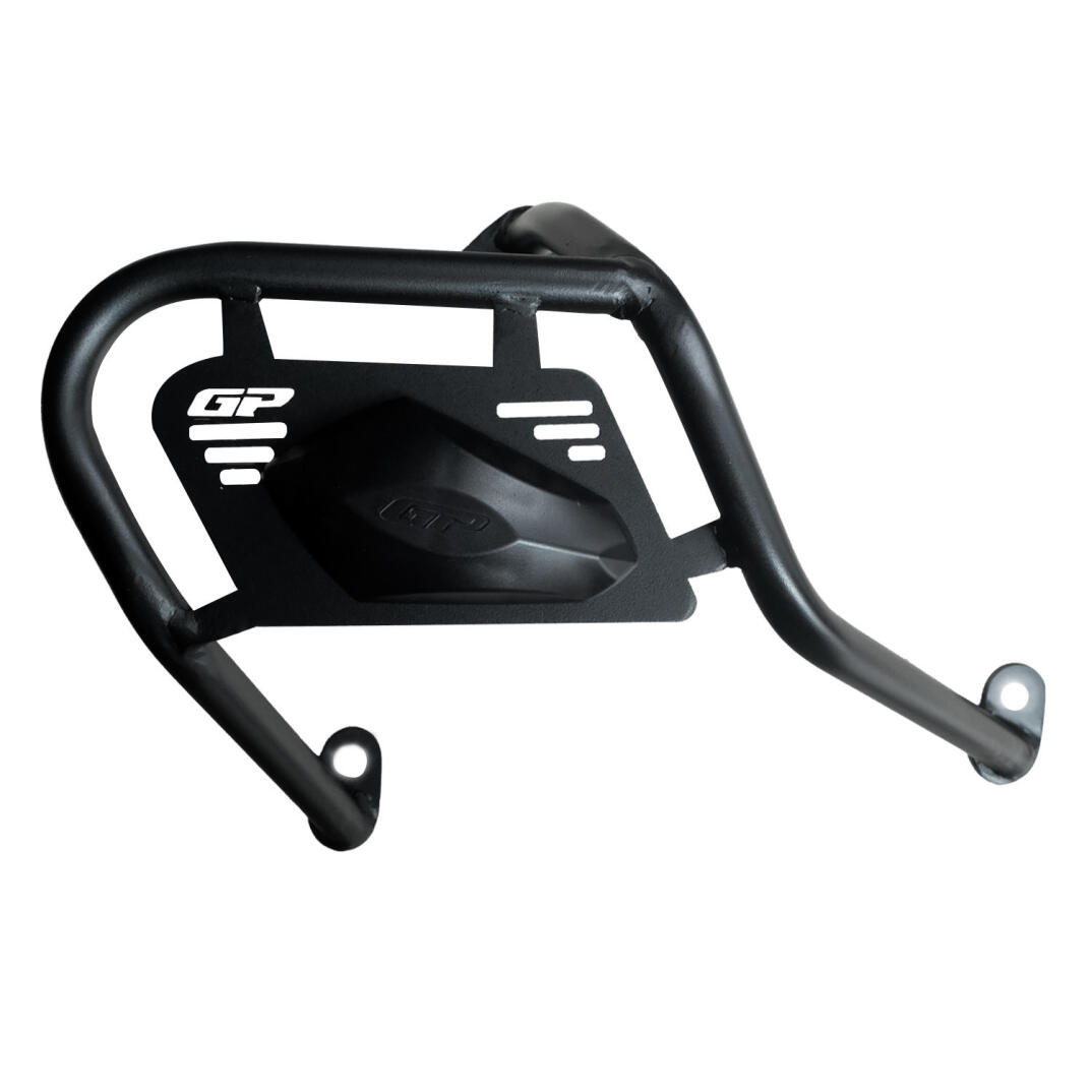 GP Kompozit Yamaha XMAX 250-400 2025-2026 Uyumlu Kapaklı Egzoz Koruma Demiri Siyah - 1