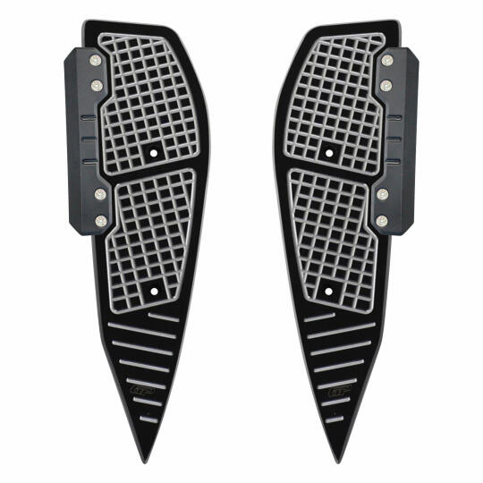 GP Kompozit Yamaha XMAX 250 Tech / Iron Max 2018-2026 Uyumlu Basamak Alüminyum Gri