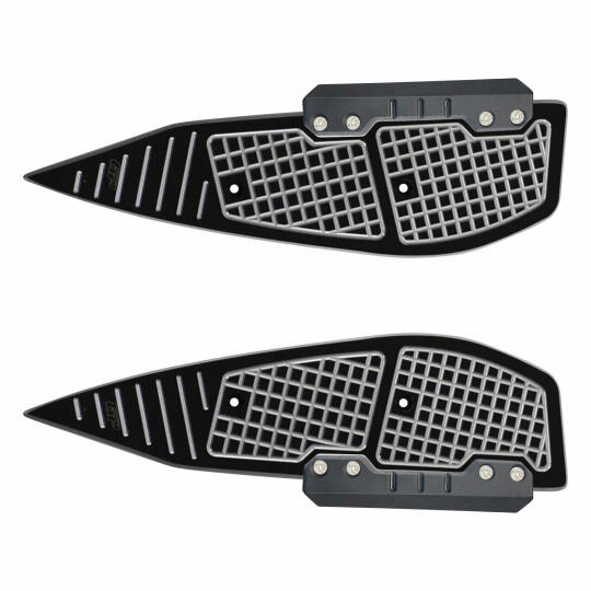 GP Kompozit Yamaha XMAX 250 Tech / Iron Max 2018-2026 Uyumlu Basamak Alüminyum Gri - 5