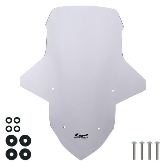 GP Kompozit Yamaha XMAX 250 Tech Max 2024-2026 Uyumlu Ön Tur Camı Şeffaf - 4
