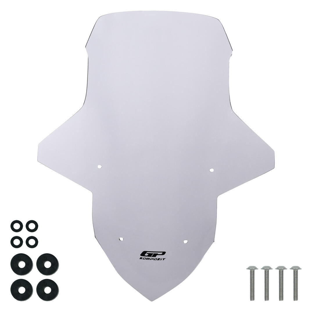 GP Kompozit Yamaha XMAX 250 Tech Max 2024-2026 Uyumlu Ön Tur Camı Şeffaf - 4