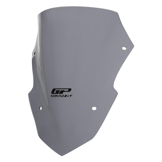 GP Kompozit Yamaha XMAX 250 Tech Max 2024-2026 Uyumlu Spor Ön Cam Gri (1)