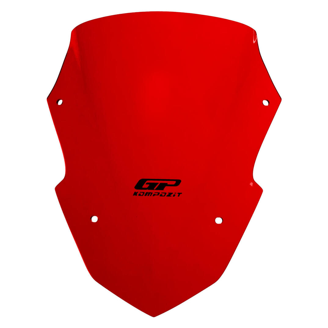 GP Kompozit Yamaha XMAX 250 Tech Max 2024-2026 Uyumlu Spor Ön Cam Kırmızı - 1