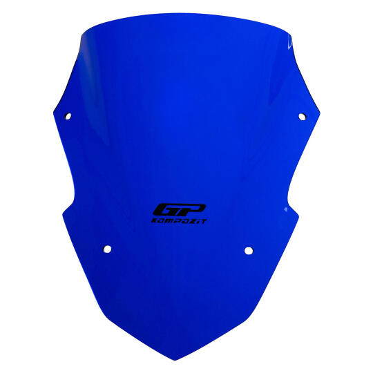GP Kompozit Yamaha XMAX 250 Tech Max 2024-2026 Uyumlu Spor Ön Cam Mavi